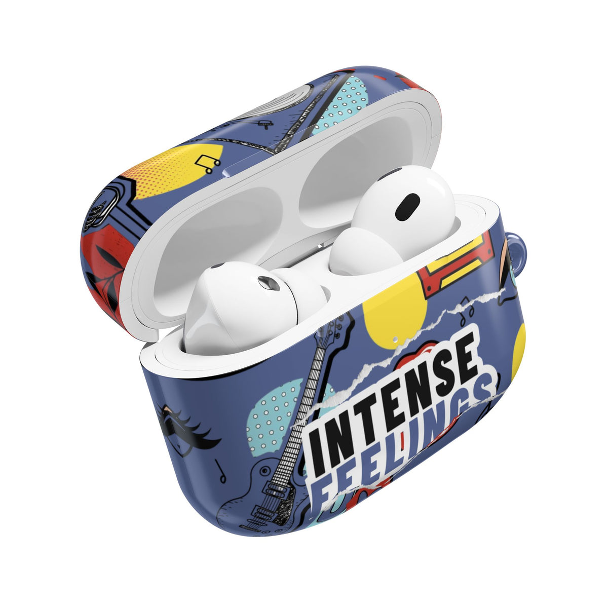 Intense Feelings - Navy Airpod Case