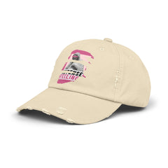 Intense Feelings - Pink Print Vintage Distressed Hat