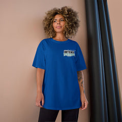 Intense Feelings - Cyan Print Unisex Champion T-Shirt