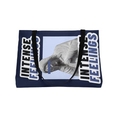 Intense Feelings Weekender Tote Bag - Navy Print