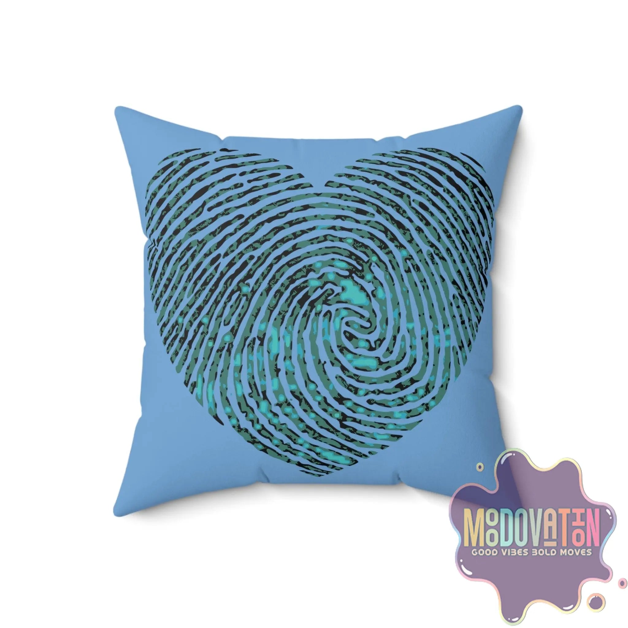 Feeling Is Healing Faux Suede Square Pillow - MOODOVATION