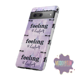 Feeling Is Healing Phone Case - Lilac - MOODOVATION