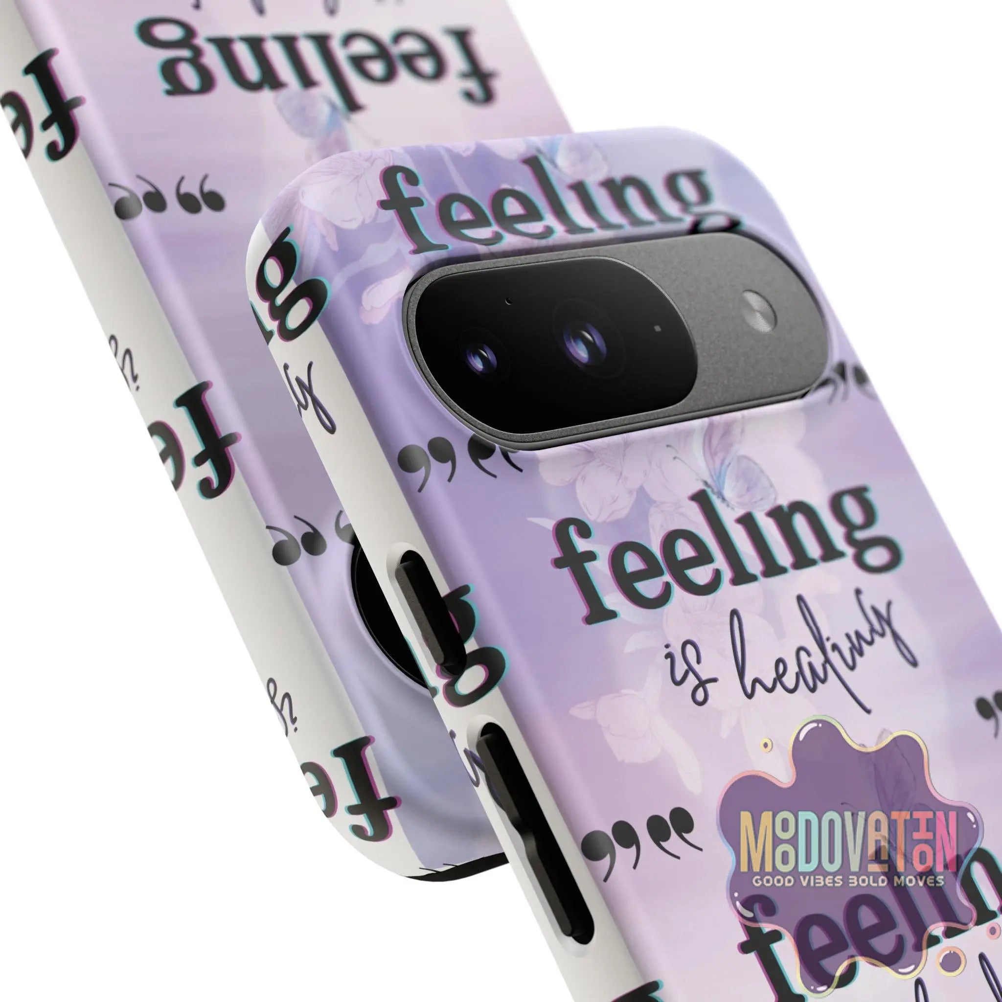 Feeling Is Healing Phone Case - Lilac - MOODOVATION