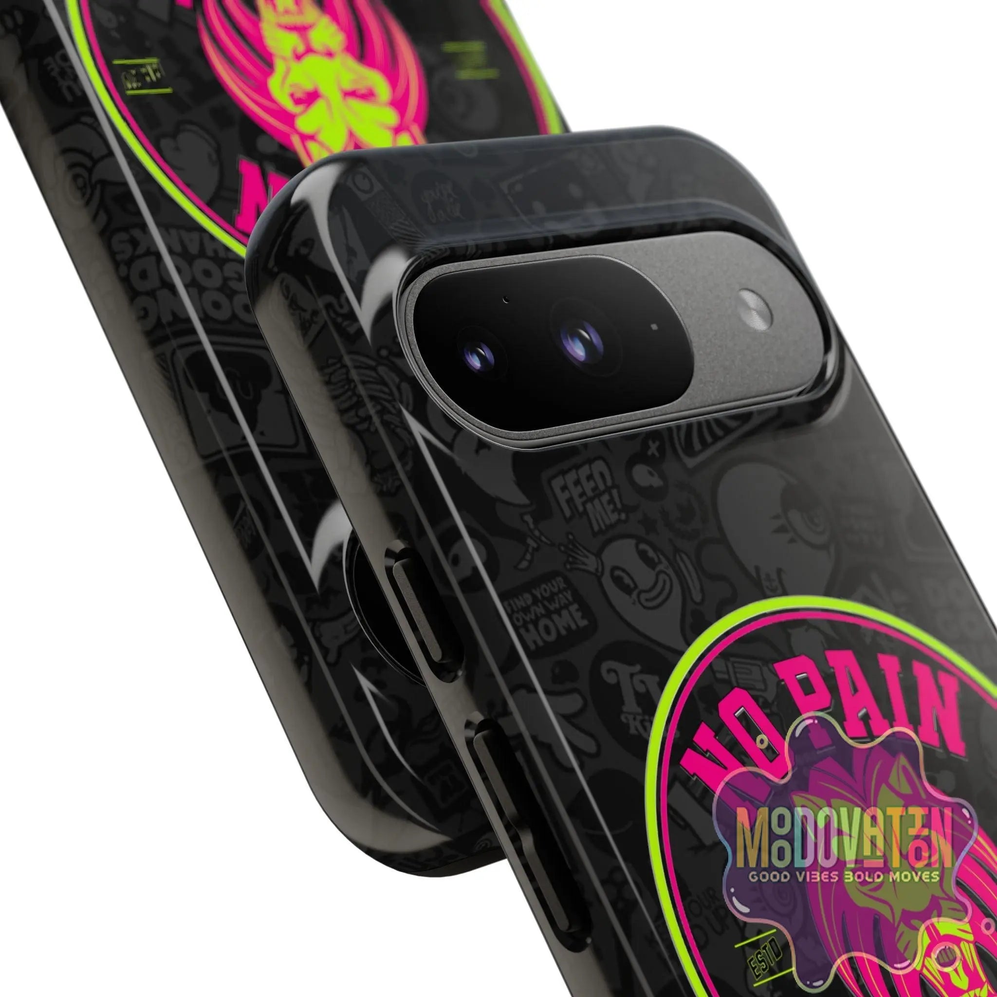 No Pain No Gain Phone Case - Black - MOODOVATION