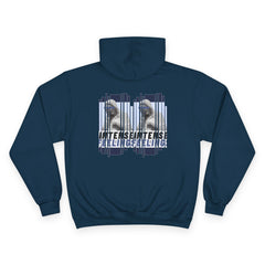 Intense Feelings Champion Unisex Hoodie - Navy Print