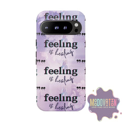 Feeling Is Healing Phone Case - Lilac - MOODOVATION