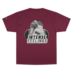 Intense Feelings - Grey Print Unisex Champion T-Shirt