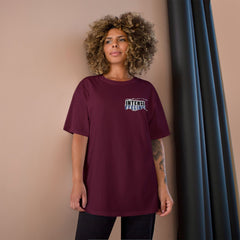Intense Feelings - Navy Print Unisex Champion T-Shirt