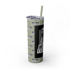 Intense Feelings - Grey Skinny Tumbler