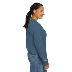 Courage, Strength & Faith – Breast Cancer Awareness Unisex Crewneck Sweatshirt