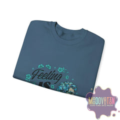 Feeling Is Healing Unisex Heavy Blend Crewneck Sweatshirt - MOODOVATION