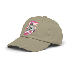 Intense Feelings - Pink Print Vintage Distressed Hat