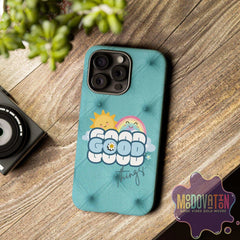 Good Things Phone Case - Teal - MOODOVATION