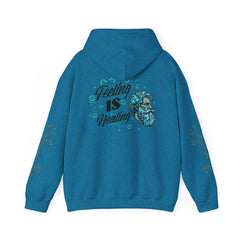 Feeling Is Healing - Unisex Statement Sleeve Hoodie