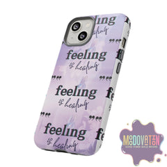 Feeling Is Healing Phone Case - Lilac - MOODOVATION