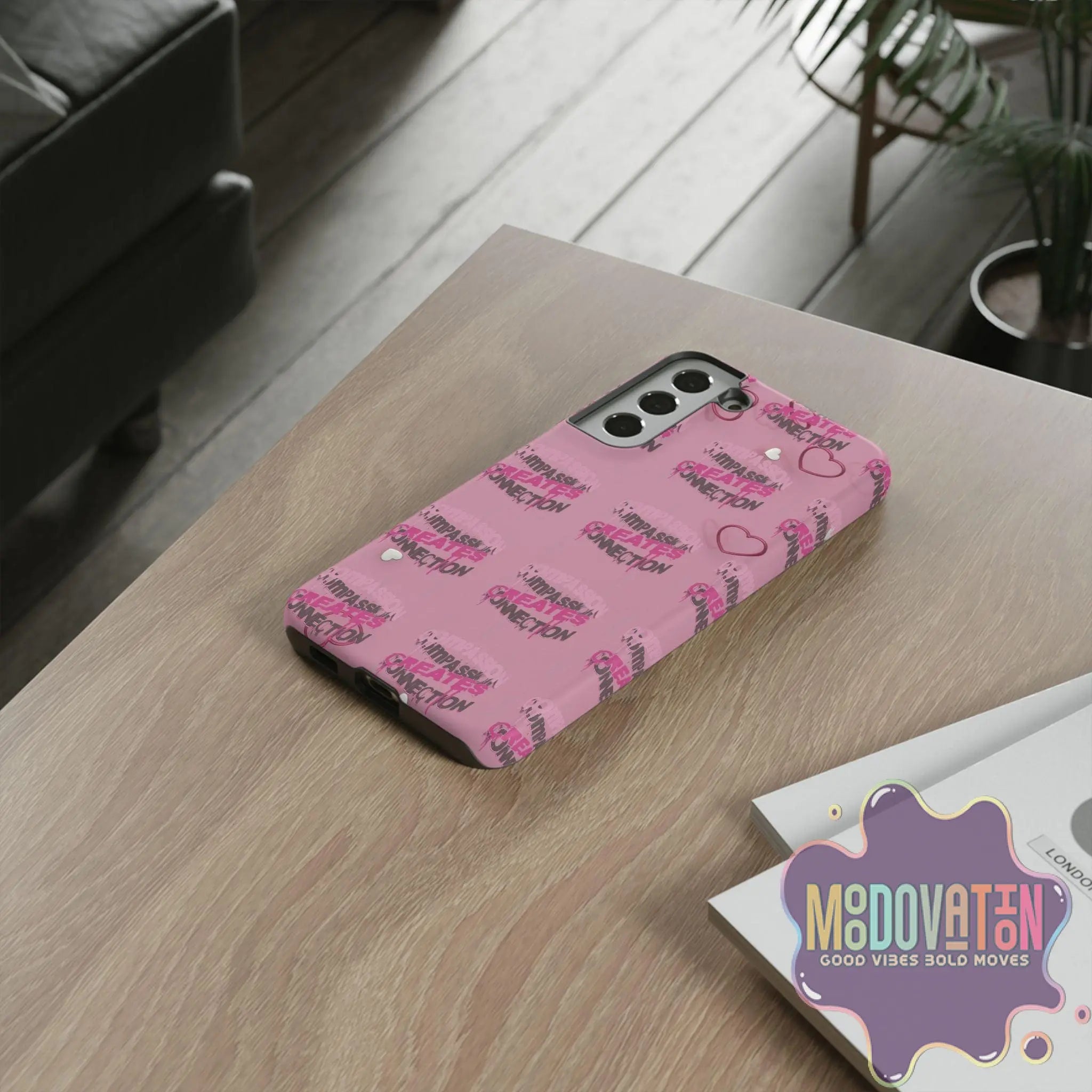 Compassion Creates Connection Phone Case - MOODOVATION