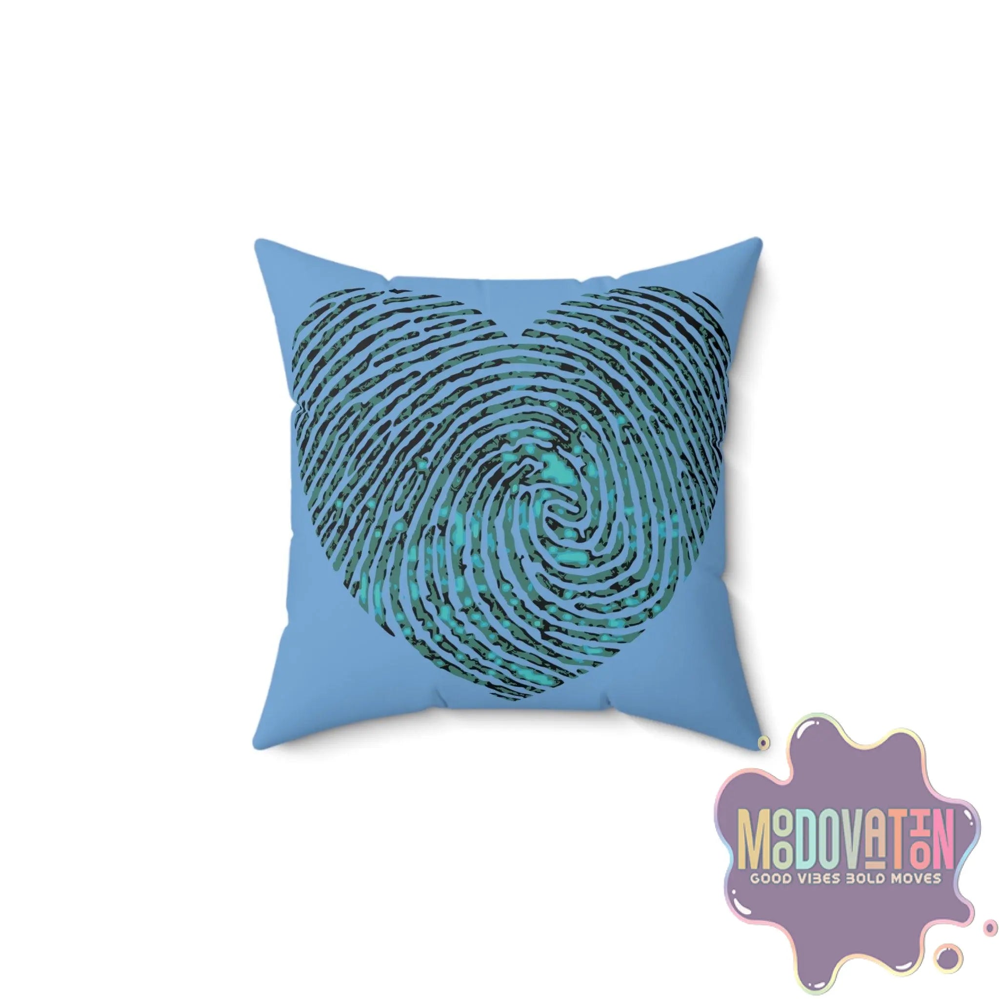 Feeling Is Healing Faux Suede Square Pillow - MOODOVATION