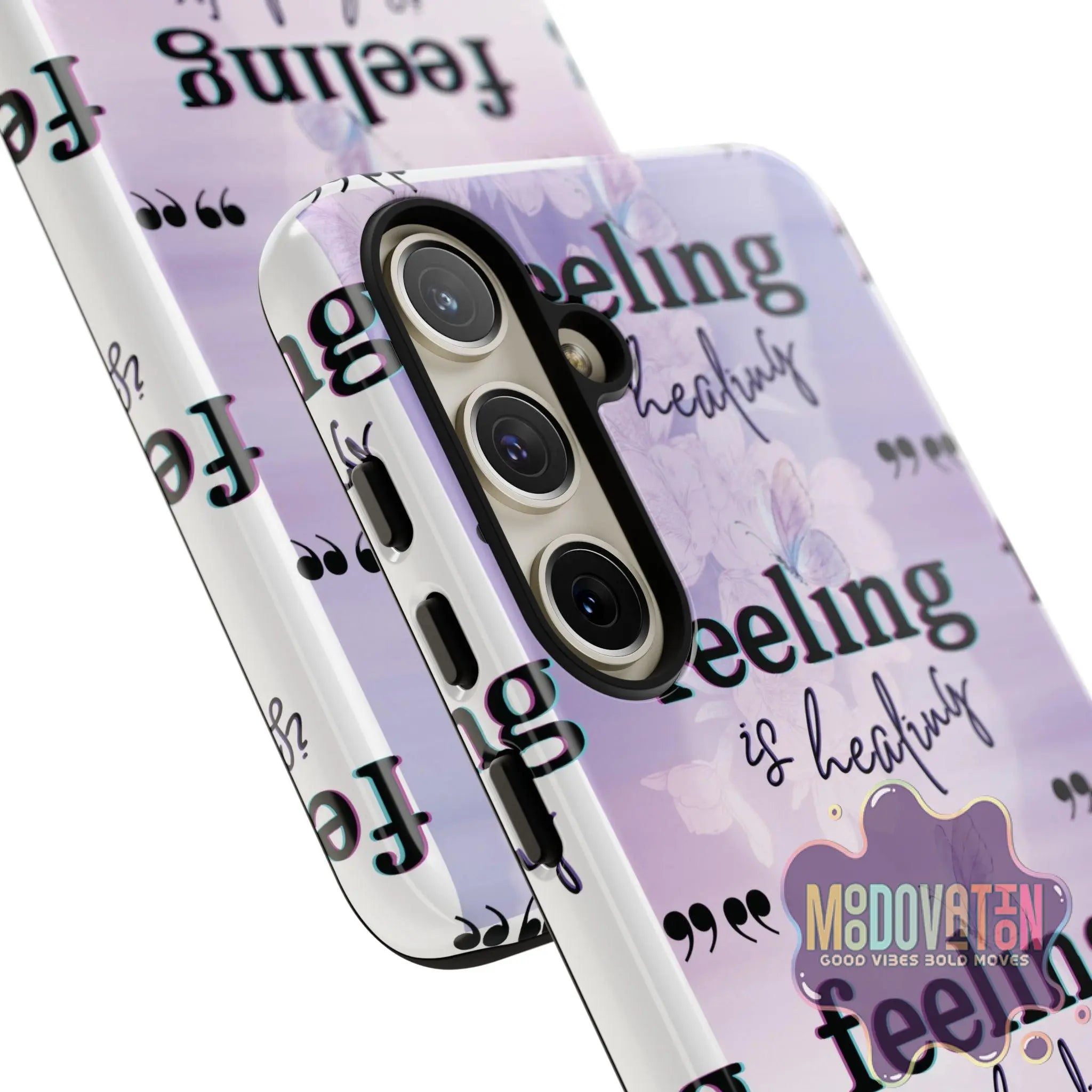 Feeling Is Healing Phone Case - Lilac - MOODOVATION