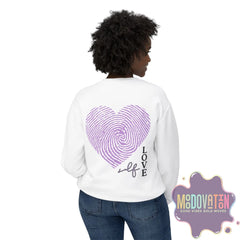 Feeling Is Healing Lightweight Crewneck Sweatshirt - Spring Edition Moodovation