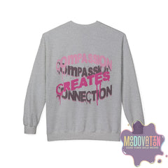 Self-Compassion Unisex Midweight Crewneck Sweatshirt - MOODOVATION