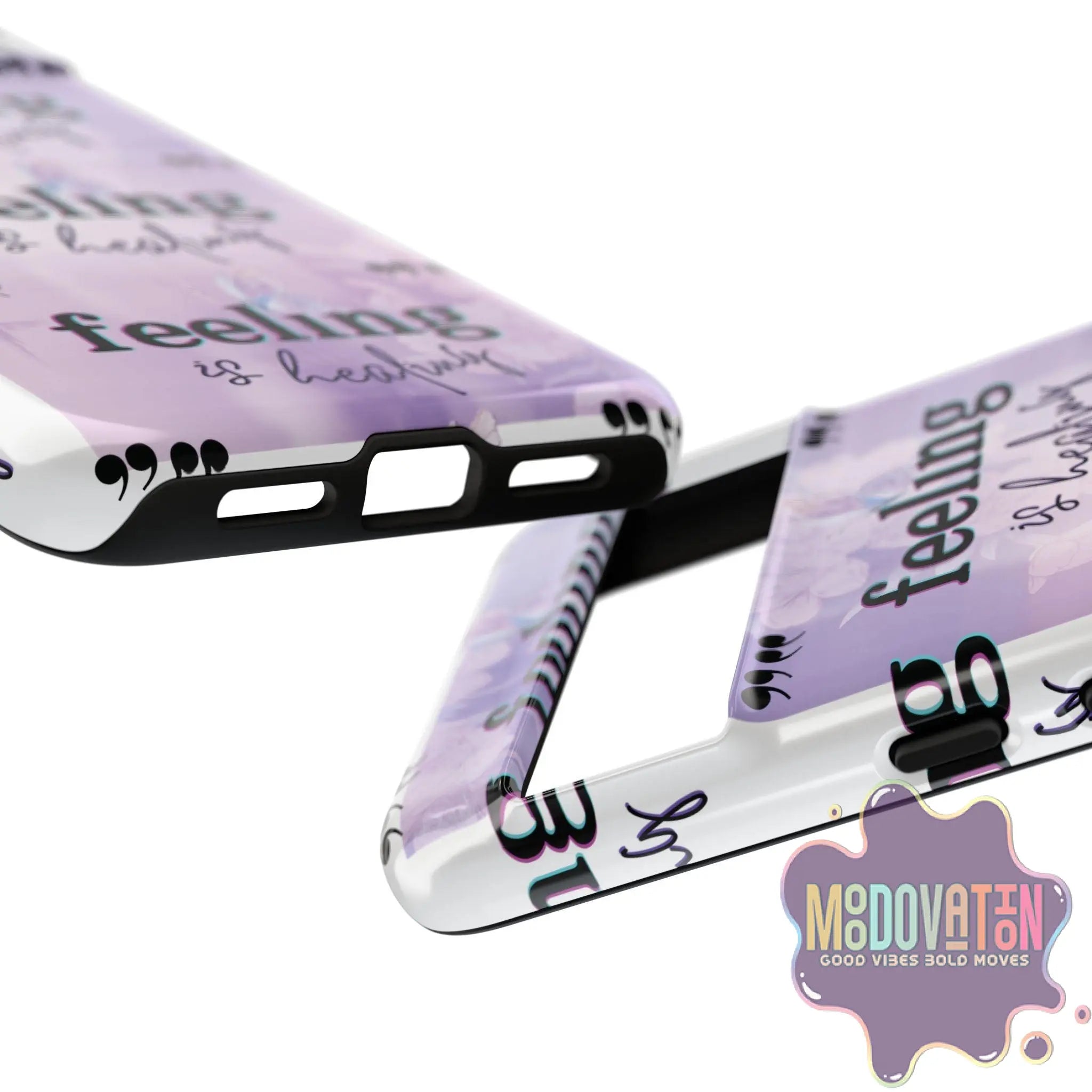 Feeling Is Healing Phone Case - Lilac - MOODOVATION