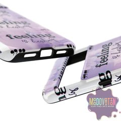 Feeling Is Healing Phone Case - Lilac - MOODOVATION