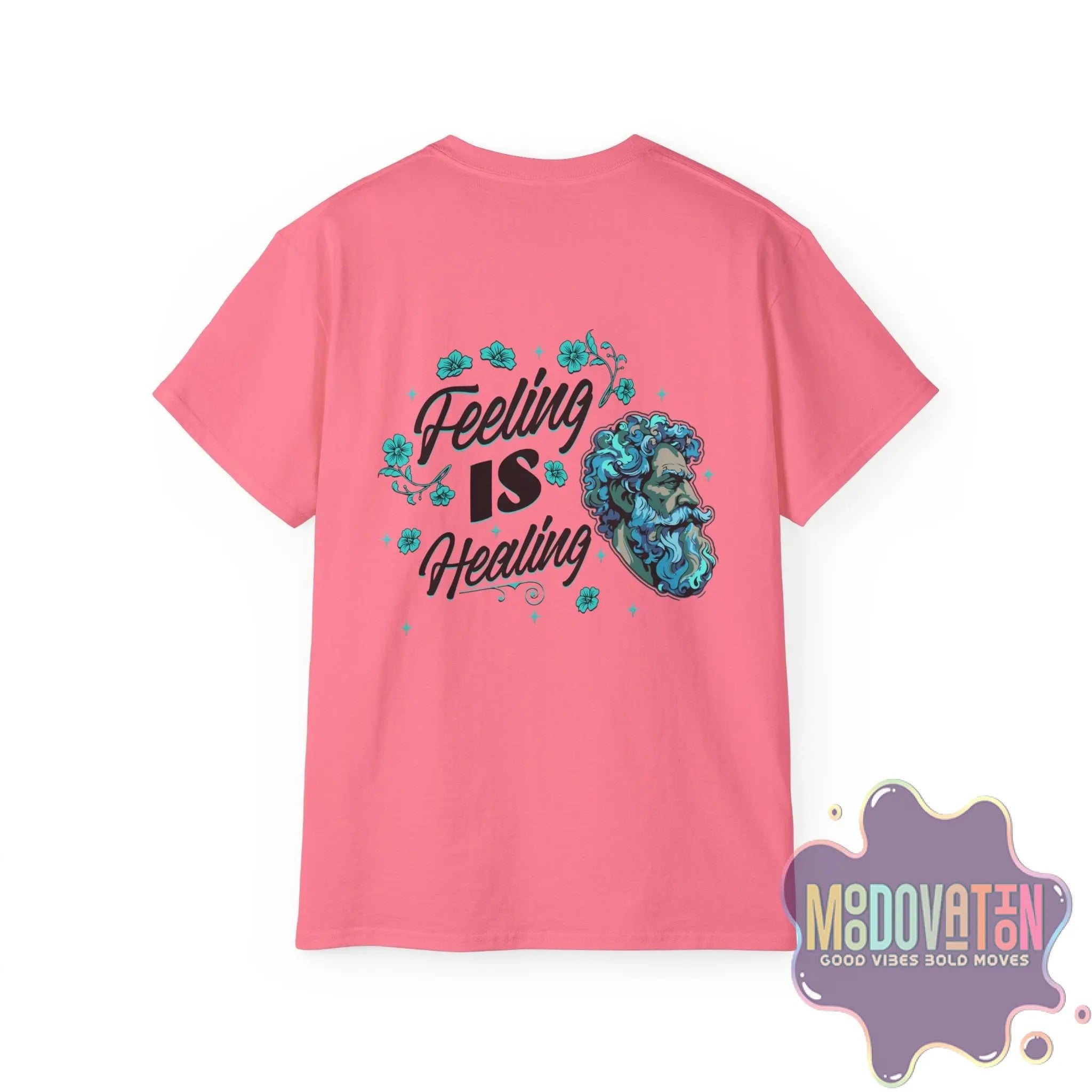 Feeling is Healing Stoicism - Unisex Ultra Cotton T-Shirt - MOODOVATION