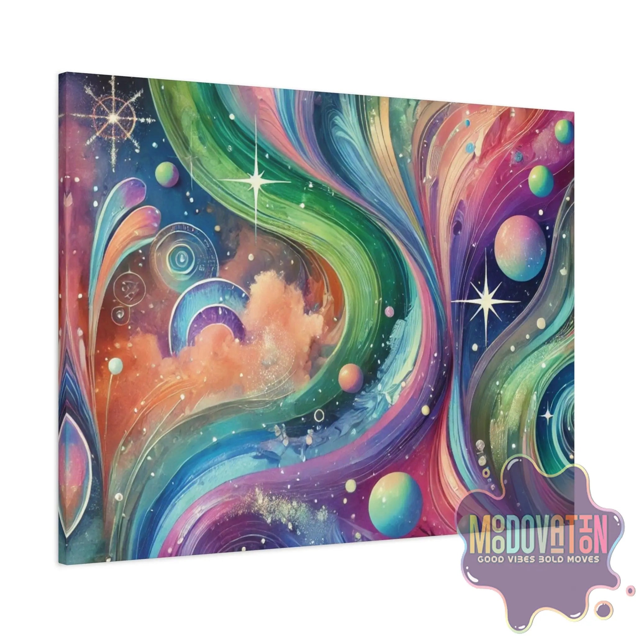 Cosmic Symphony Matte Canvas - MOODOVATION