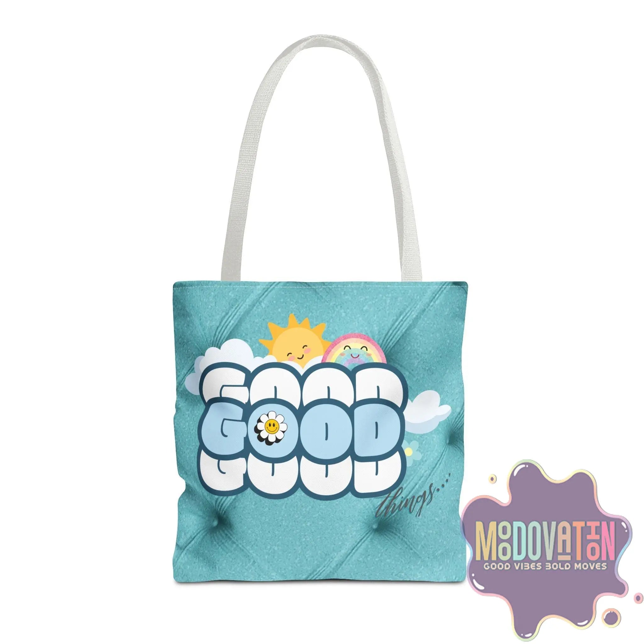 Good Things Tote Bag - Teal - MOODOVATION