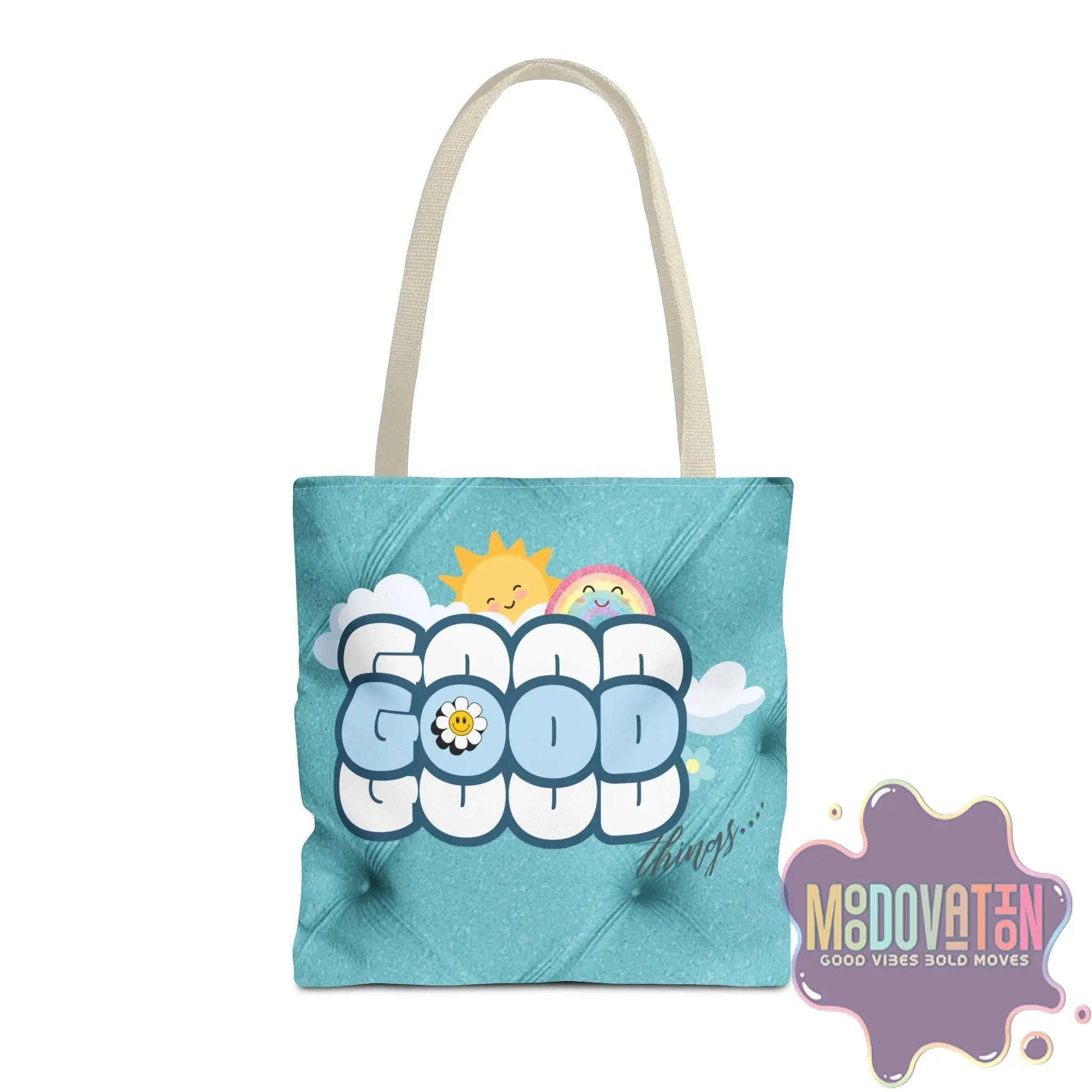 Good Things Tote Bag - Teal - MOODOVATION