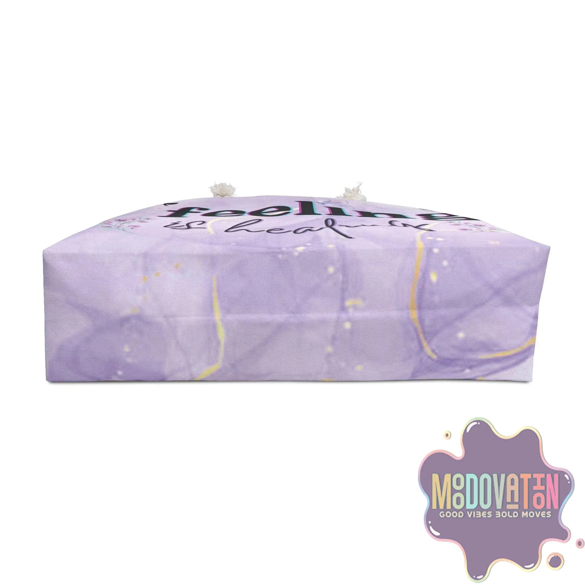 Feeling Is Healing Weekender Bag - Orchid - MOODOVATION