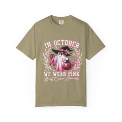 In October We Wear Pink – Breast Cancer Awareness Unisex T-Shirt