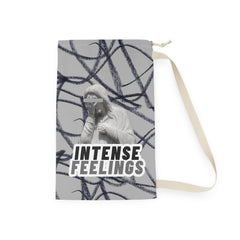 Intense Feelings - Grey Laundry Bag