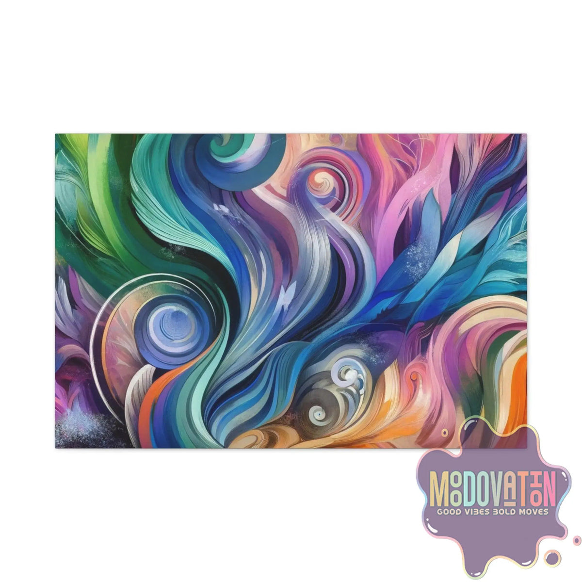 Ethereal Flow Matte Canvas - MOODOVATION