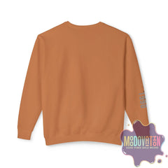 Good Vibes Bold Moves Personalized Unisex Lightweight Crewneck Sweatshirt - Brand Edition Moodovation