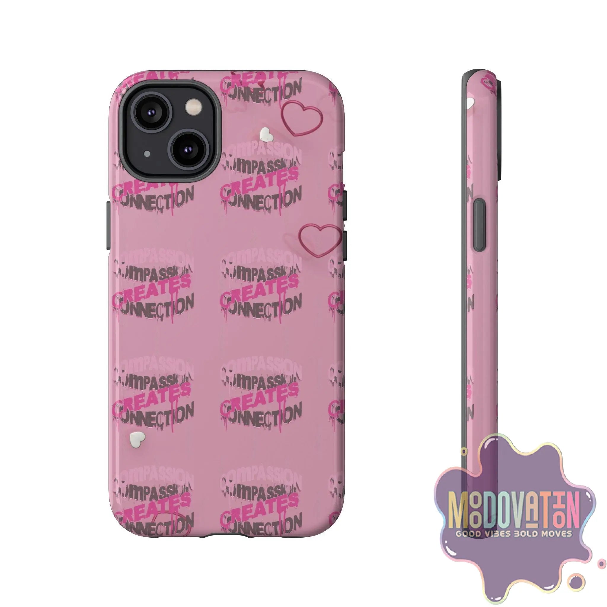 Compassion Creates Connection Phone Case - MOODOVATION
