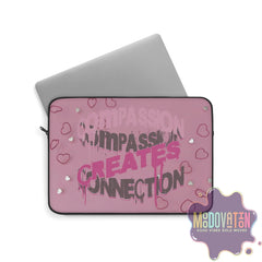 Compassion Laptop Sleeve - Pink - MOODOVATION