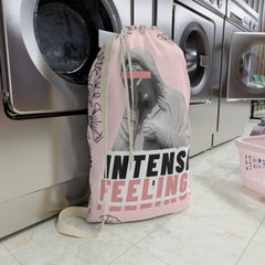 Intense Feelings - Rose Pink Laundry Bag