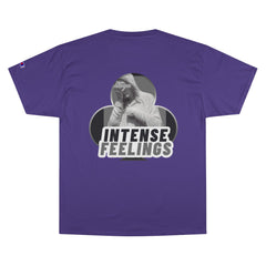 Intense Feelings - Grey Print Unisex Champion T-Shirt