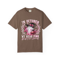 In October We Wear Pink – Breast Cancer Awareness Unisex T-Shirt