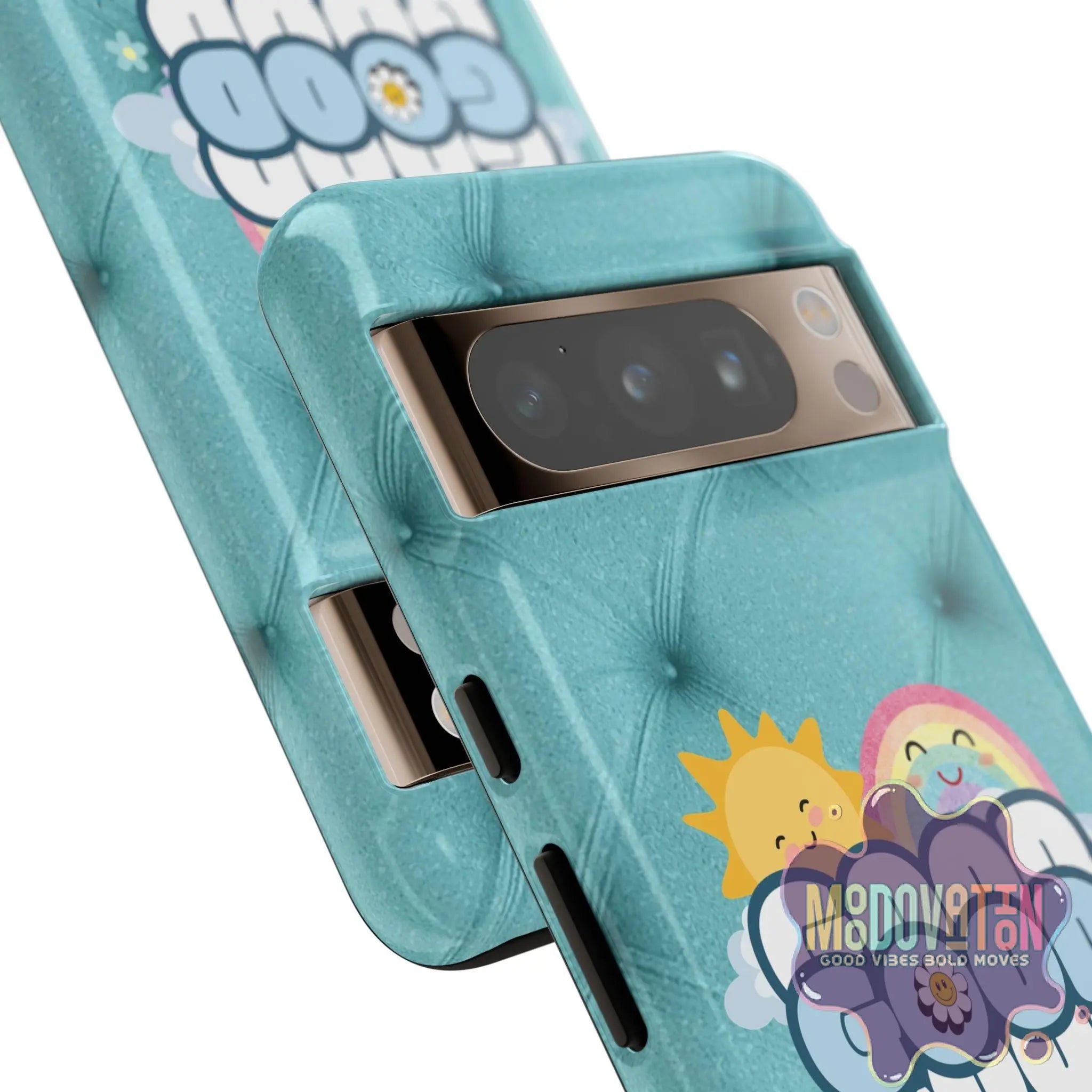Good Things Phone Case - Teal - MOODOVATION