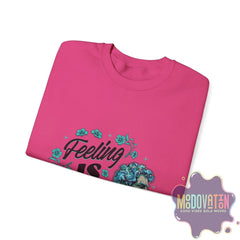 Feeling Is Healing Unisex Heavy Blend Crewneck Sweatshirt - MOODOVATION