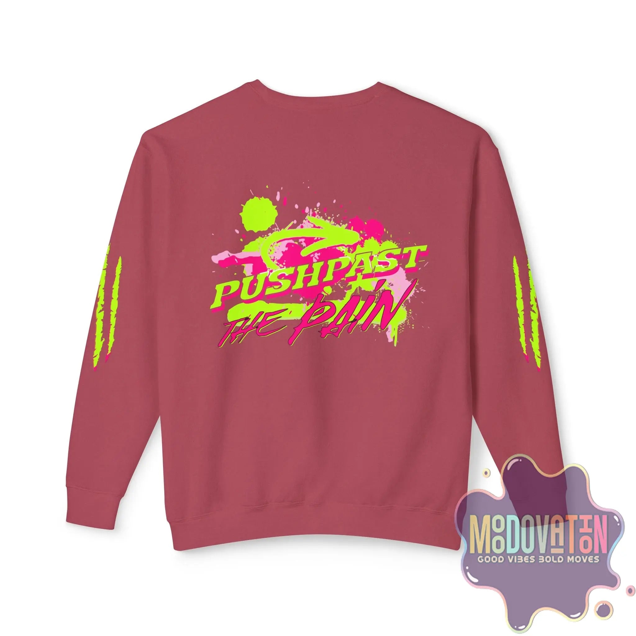 No Pain No Gain Unisex Lightweight Crewneck Sweatshirt - Spring Edition Moodovation