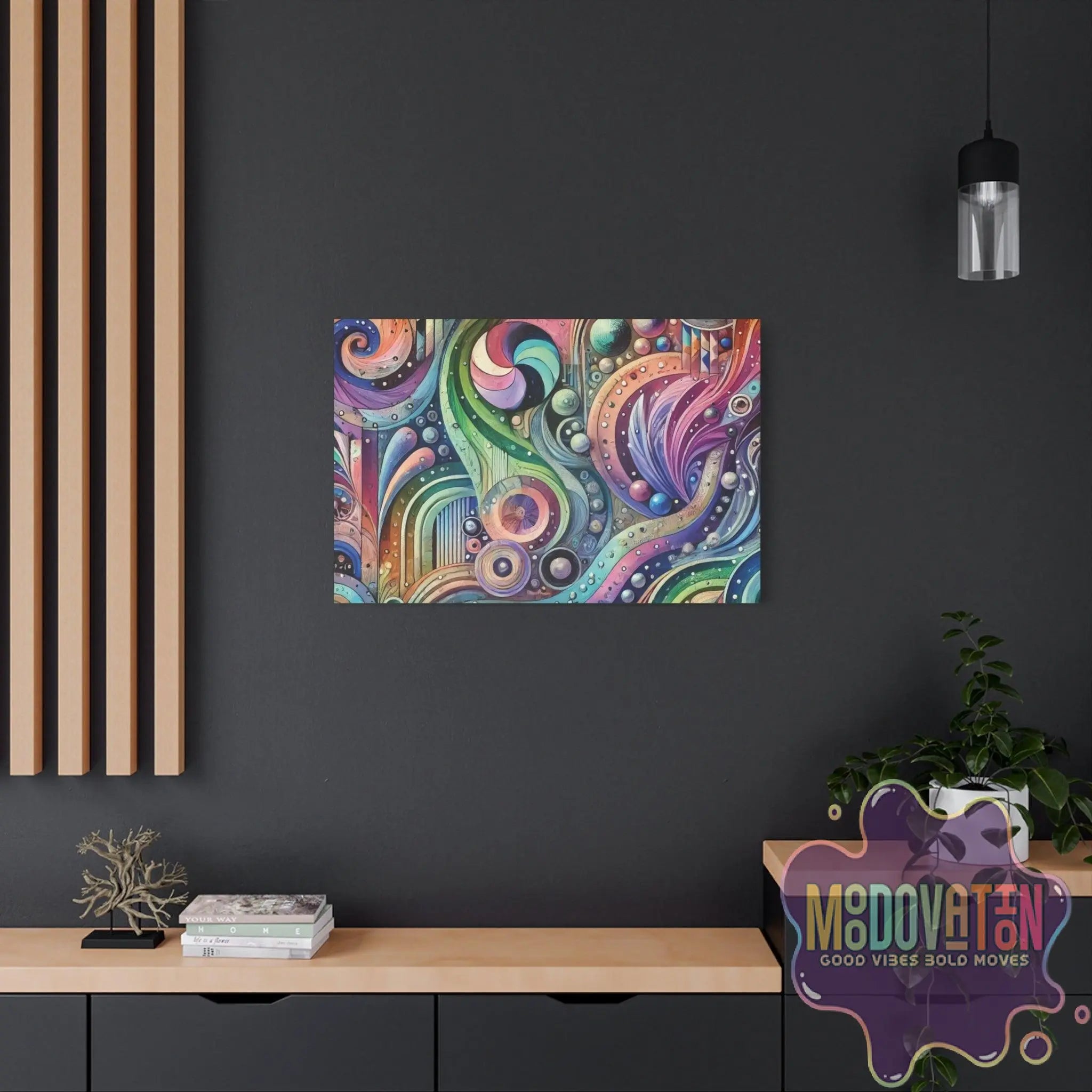 Astral Rhapsody Matte Canvas - MOODOVATION