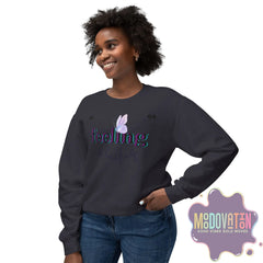 Feeling Is Healing Lightweight Crewneck Sweatshirt - Spring Edition Moodovation