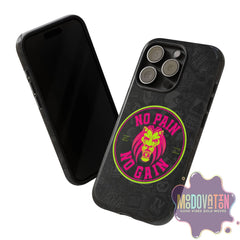 No Pain No Gain Phone Case - Black - MOODOVATION