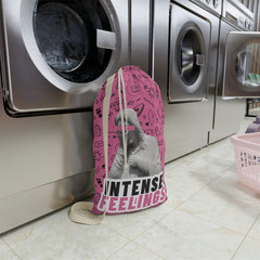 Intense Feelings - Pink Laundry Bag