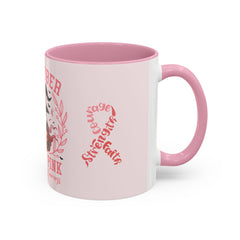 In October We Wear Pink Breast Cancer Awareness - Ceramic Coffee Mug