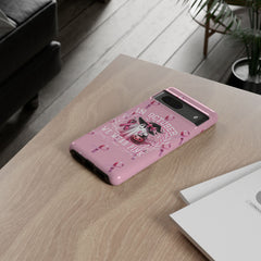 In October We Wear Pink Tough Phone Case – Breast Cancer Awareness