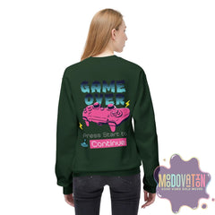 Game Over Unisex Midweight Crewneck Sweatshirt - MOODOVATION